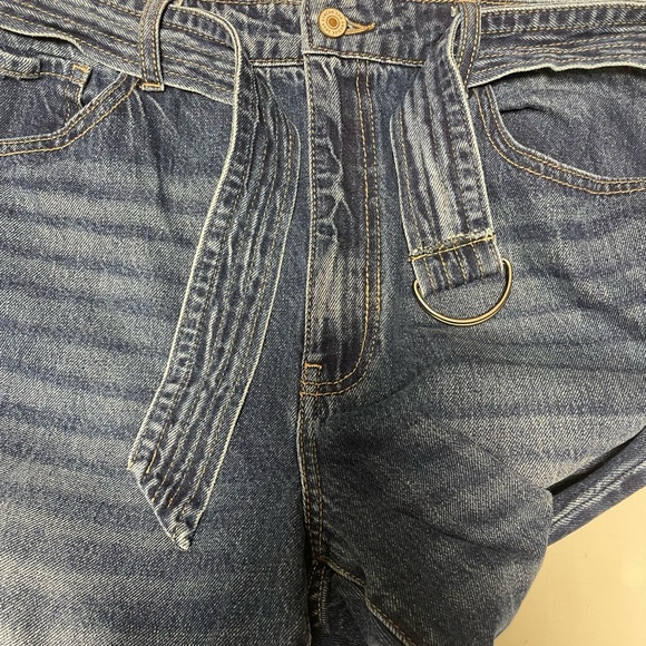 KanCan High Rise Paper Bag Mom Jeans Juniors 13/30 - Picture 6 of 12